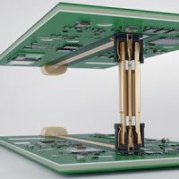 VIA可变接口适配器高频板对板板对滤波器 PCB